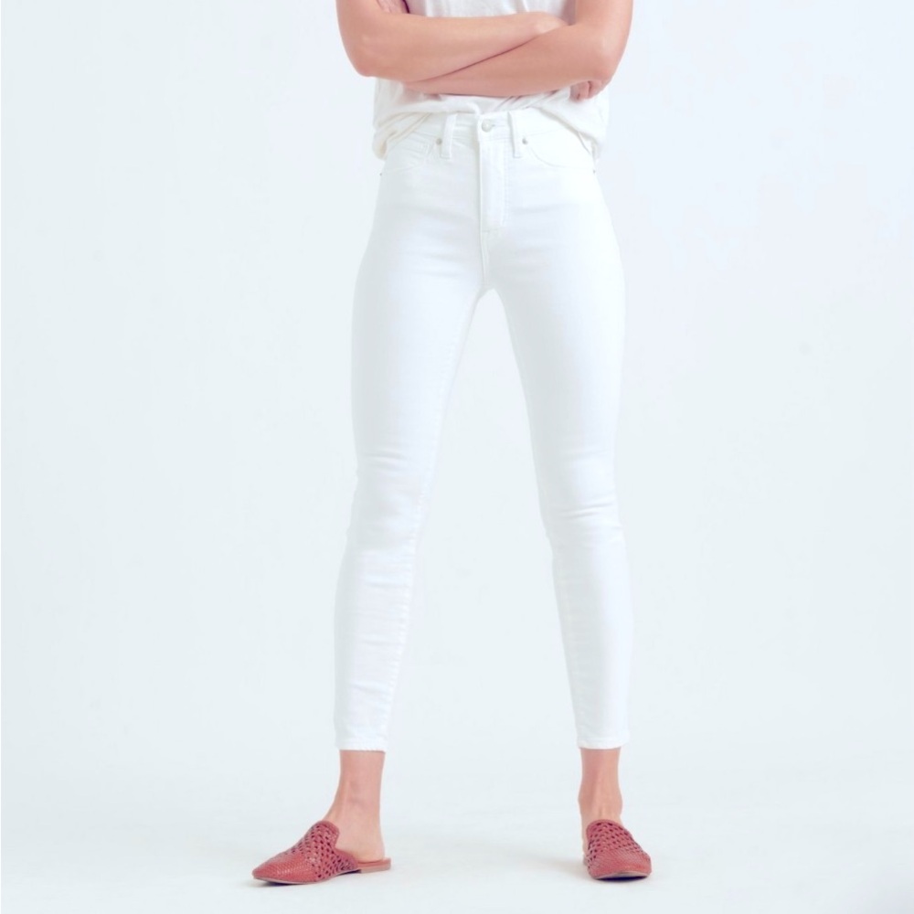 Lucky Brand High Rise Skinny Bridgette in Clean White